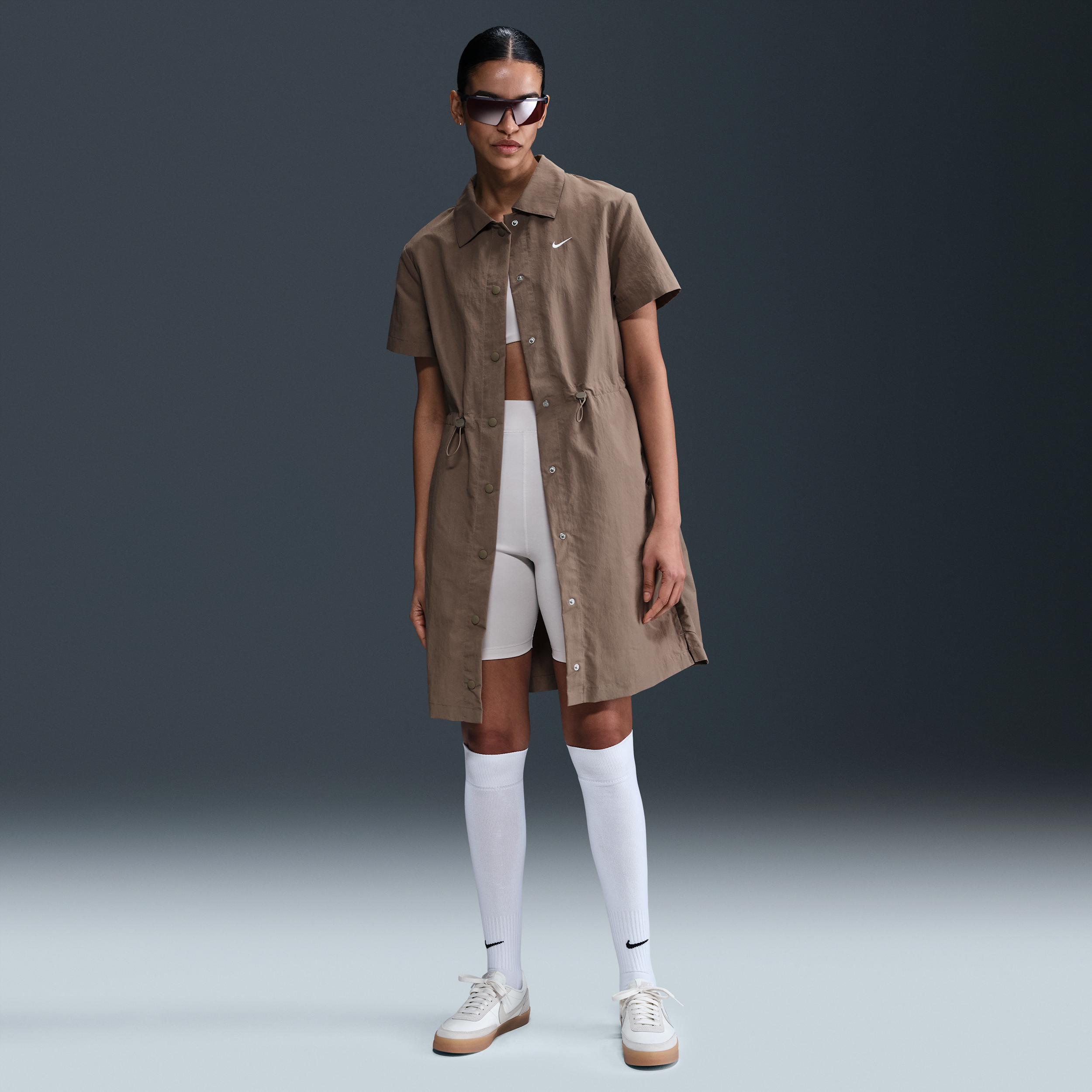 Nike Sportswear Everything Wovens Women's Short-Sleeve Mini Dress Product Image