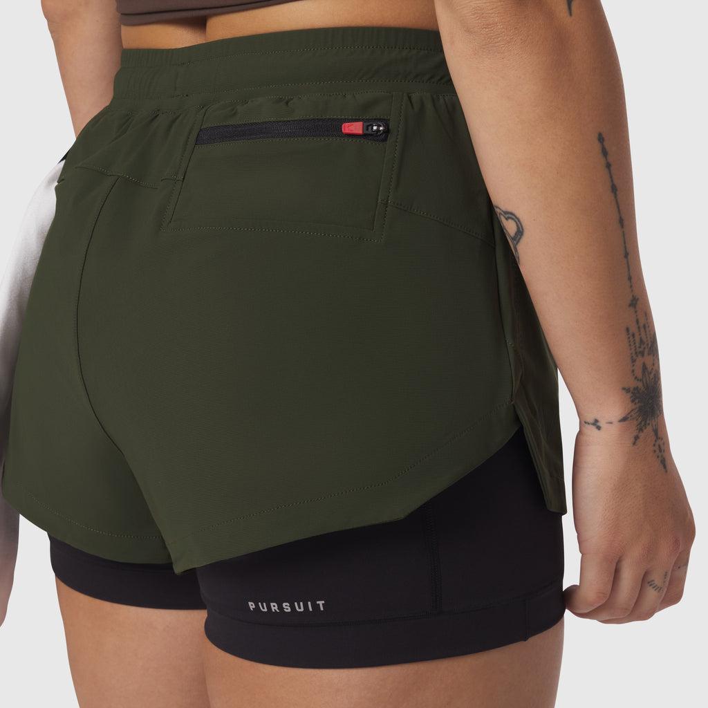 W025. Tetra-Lite® Liner Short - Olive Product Image