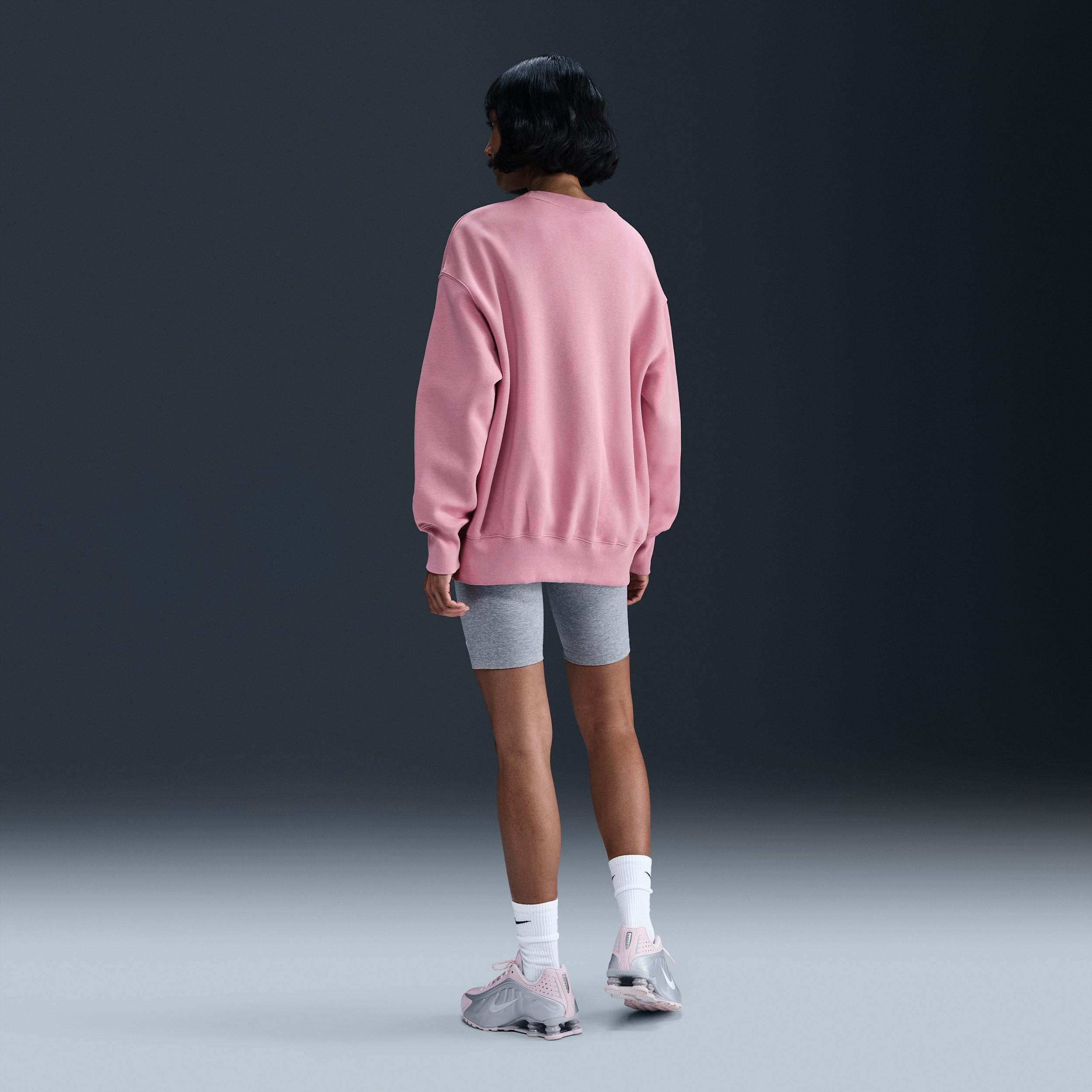 Women's Nike Sportswear Phoenix Fleece Oversized Crew-Neck Sweatshirt Product Image