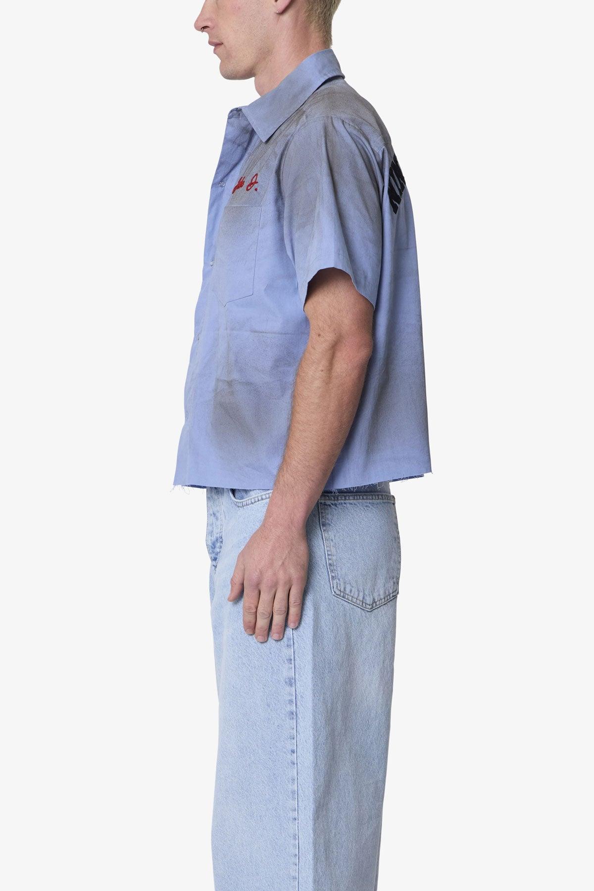 Vintage Work S/S Shirt - Light Blue Product Image