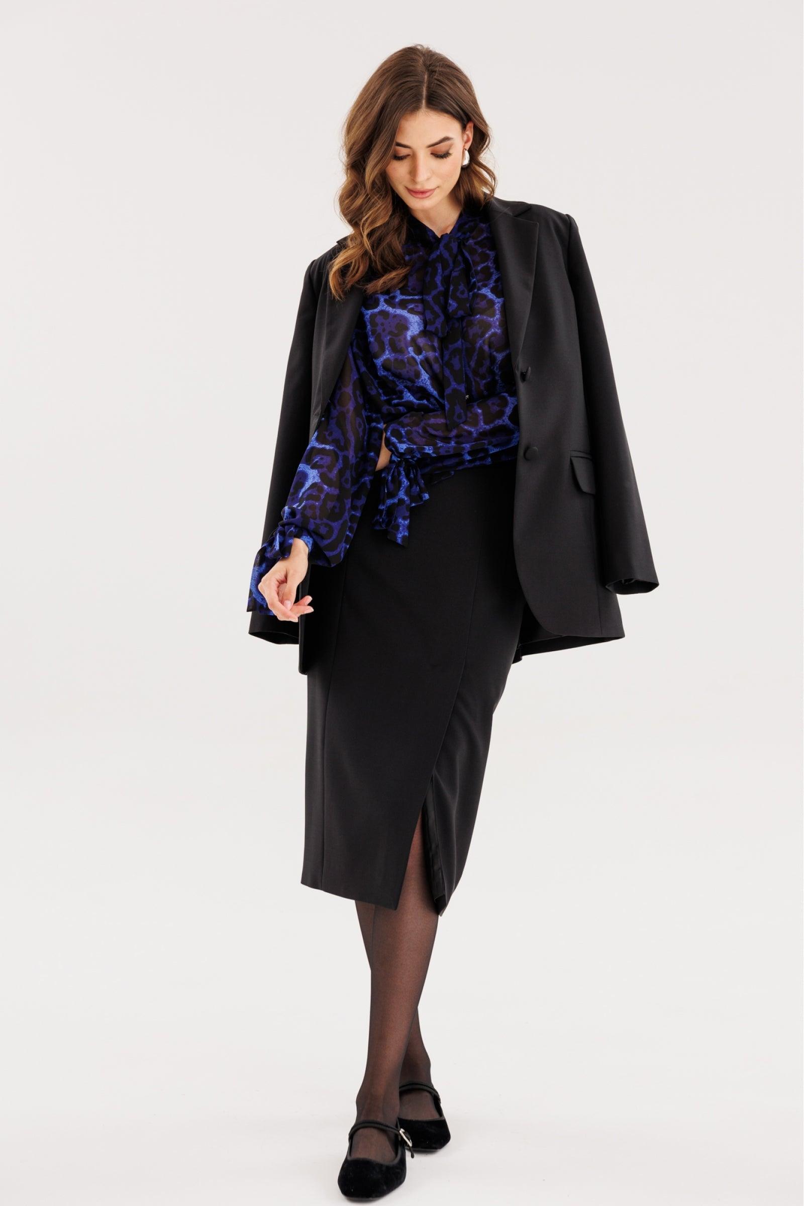 Printed Blouse Top Product Image