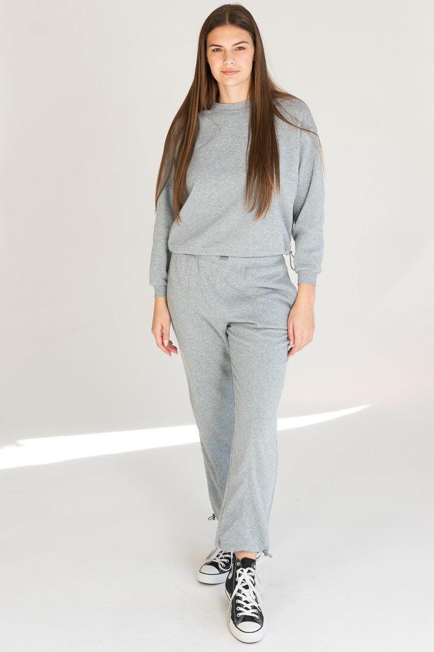 Seamed Drawstring Sweatpants Product Image