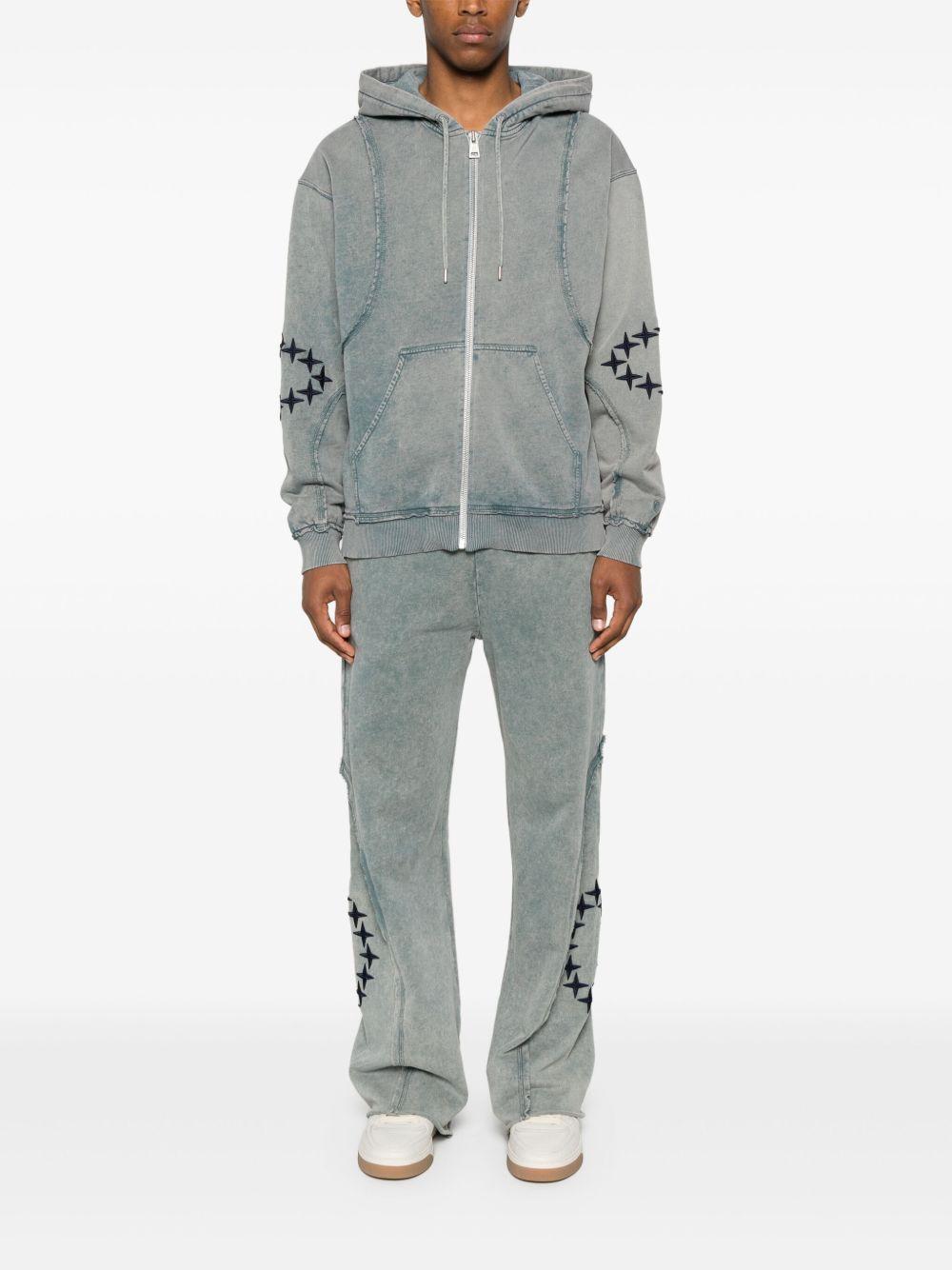 embroidered track pants Product Image