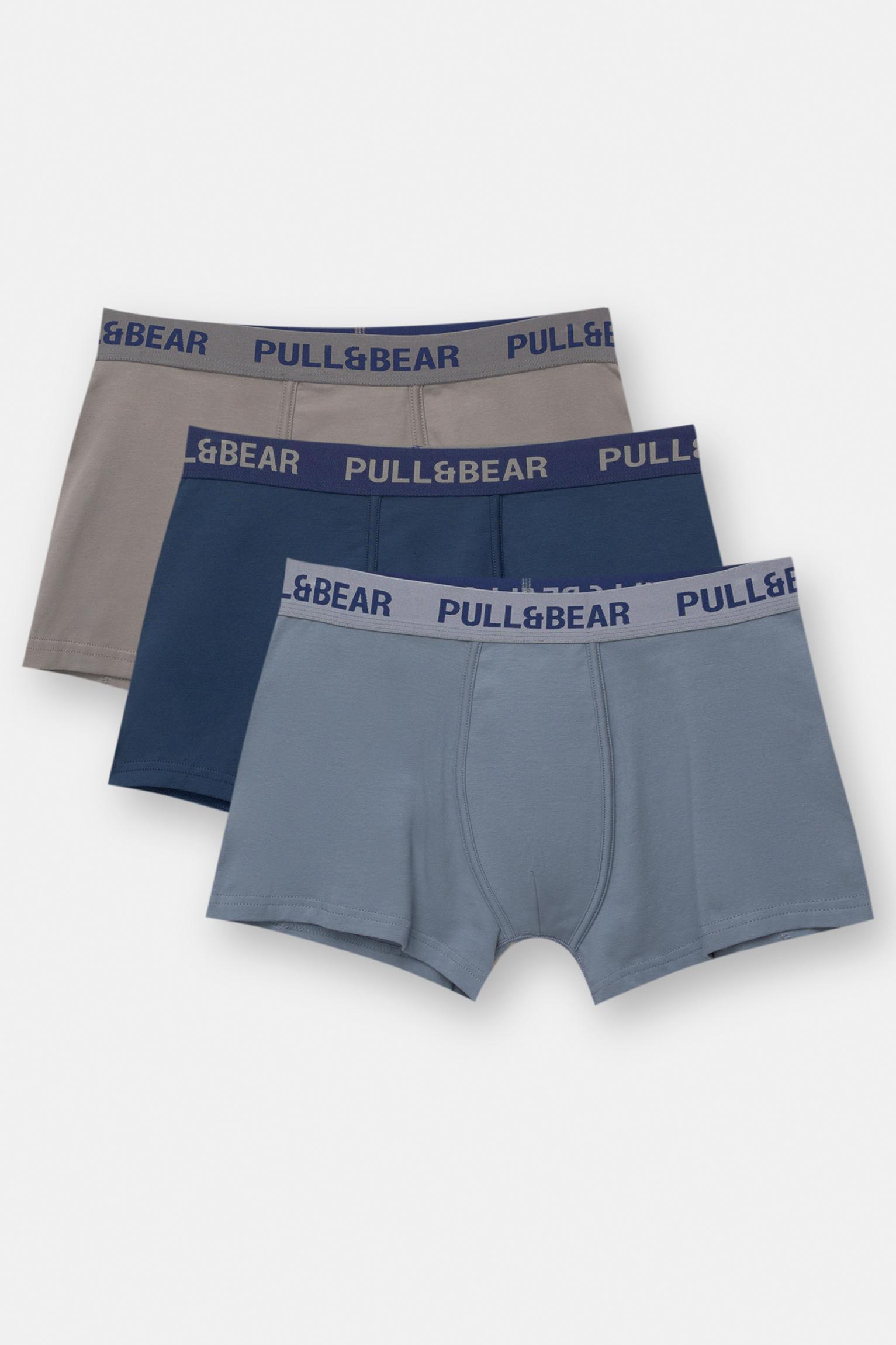 3-pack of blue P&B boxers Product Image