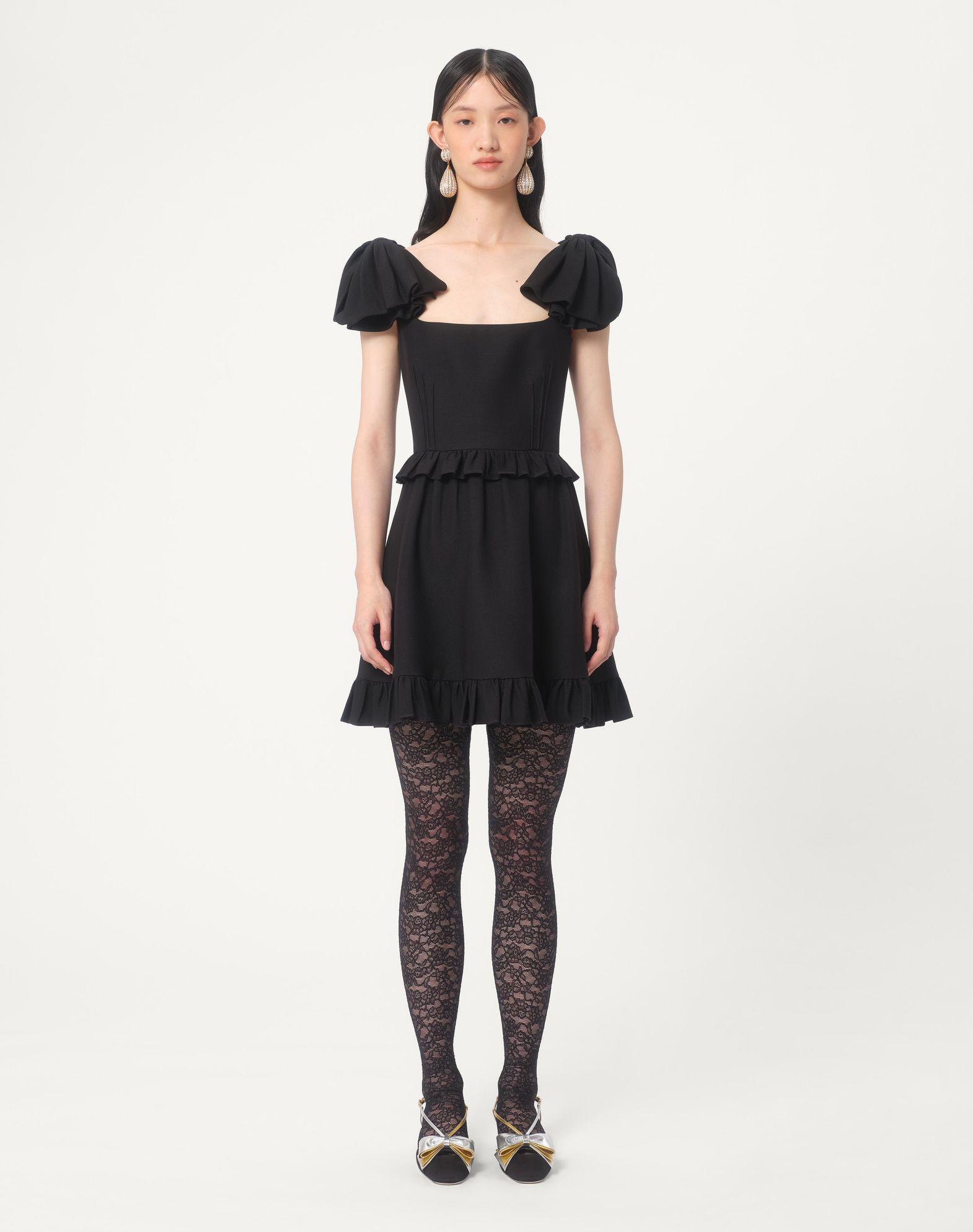 Crepe Couture Short Dress  Product Image