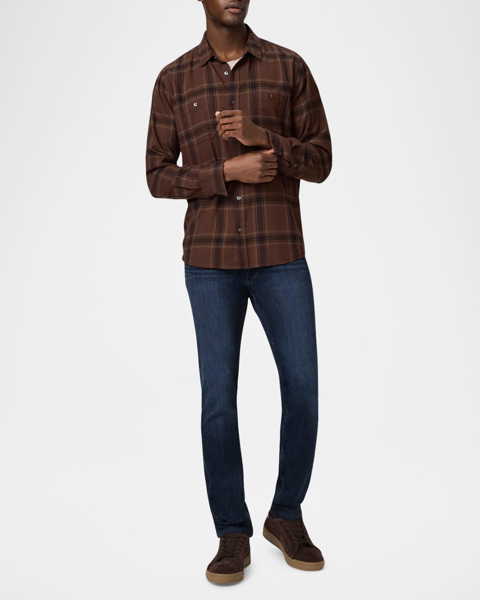 Men's Everett Plaid Sport Shirt Product Image