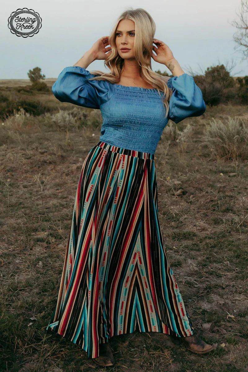 Sterling Kreek Denim Darling Light Blue Top Product Image