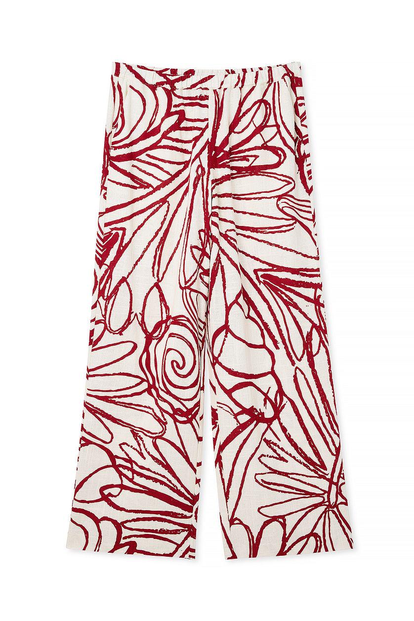 Linen Blend Pants Product Image