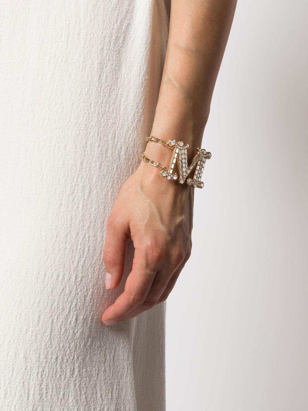 monogram-charm chain bracelet Product Image