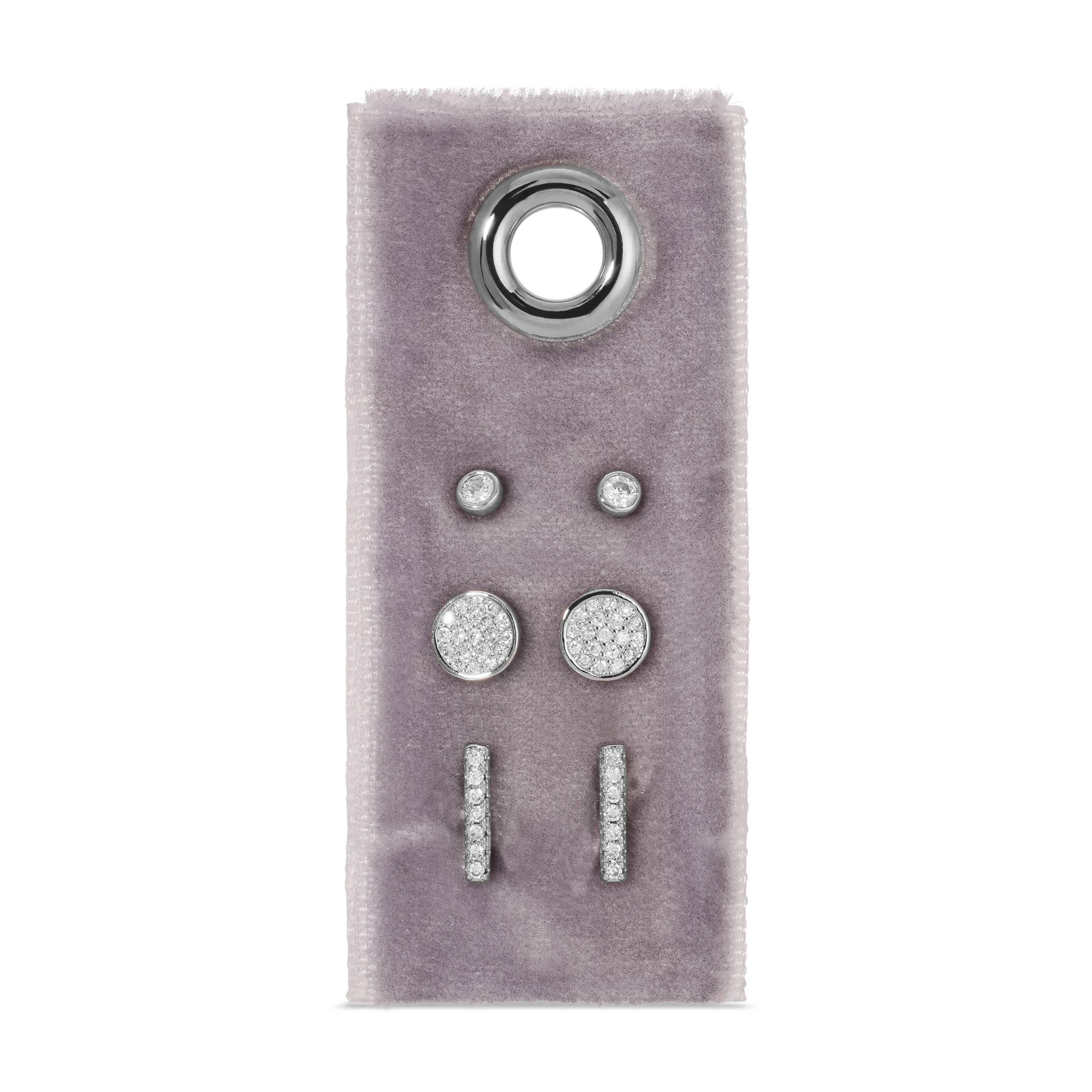 Pave Velvet Stud Gift Set Product Image