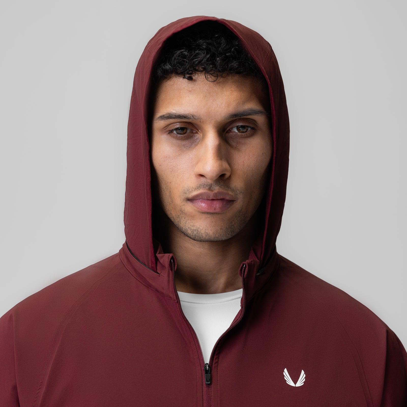 1018. Aerotex™ Weather-Ready Bonded Windbreaker - Crimson Product Image