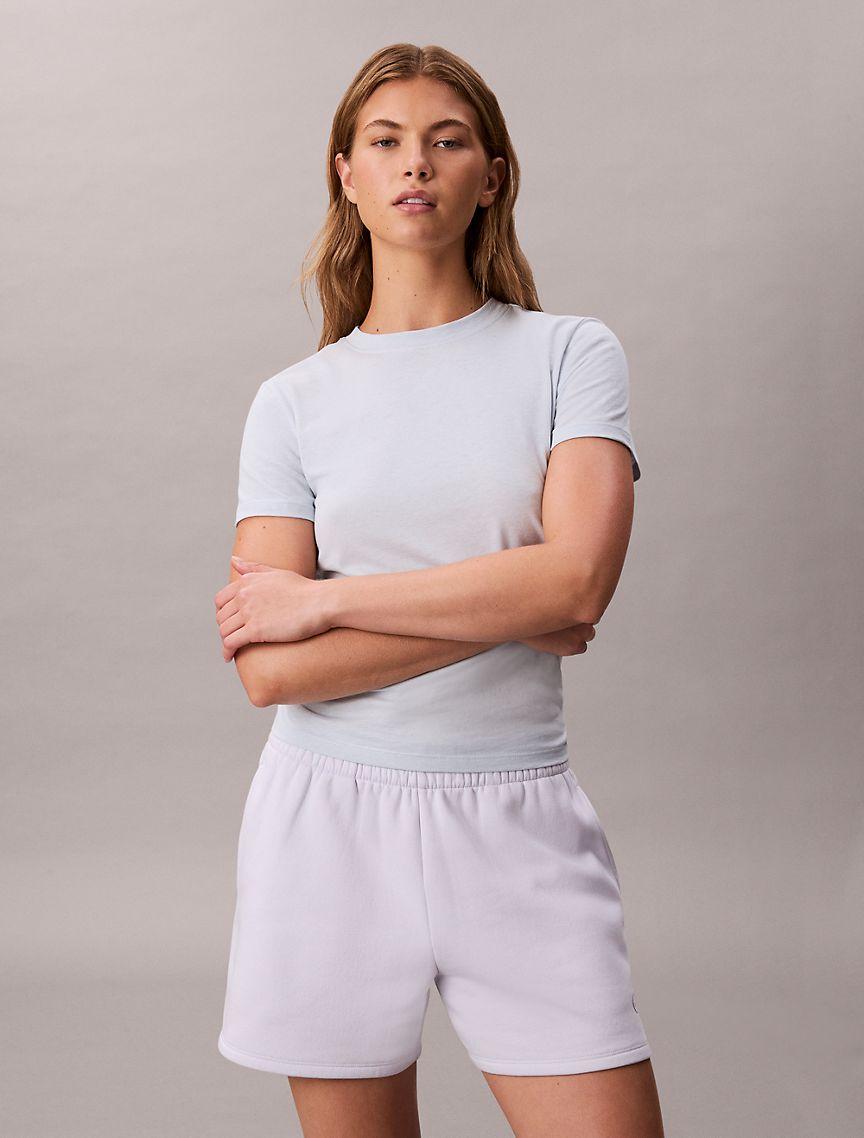 Monogram Logo Fleece Shorts Product Image