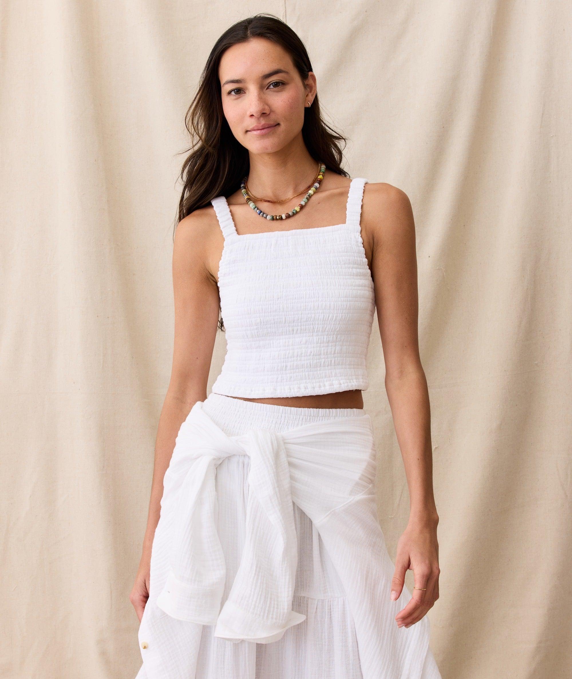 Lila Double Cloth Tank Product Image