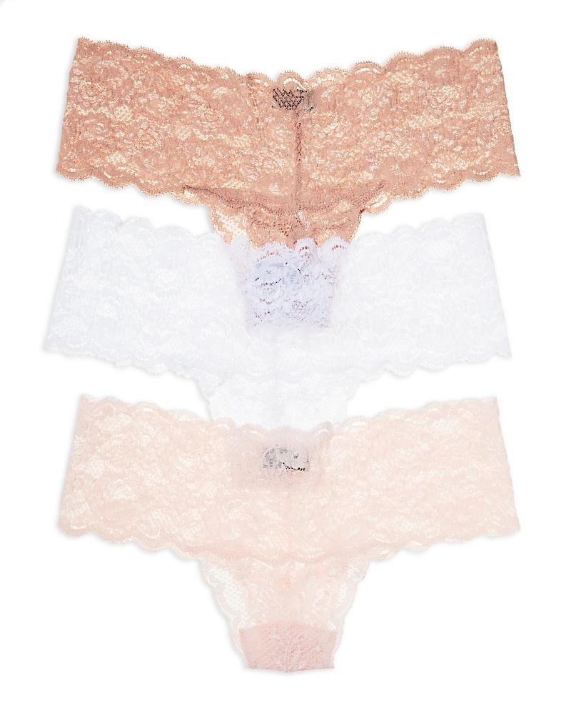 Cosabella Never Say Never Mid-Rise Thongs, Set of 3 Product Image