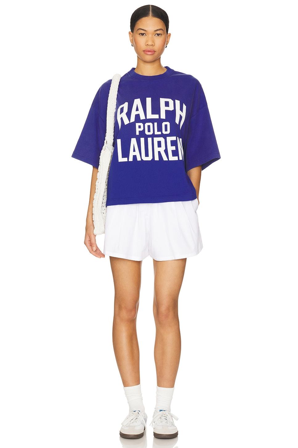 Jersey Knit Crew Neck Top Polo Ralph Lauren Product Image
