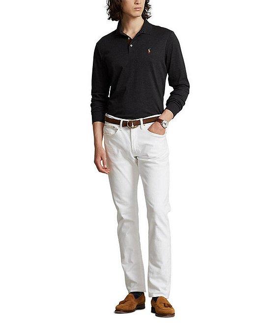 Polo Ralph Lauren Classic Fit Soft Cotton Long Sleeve Polo Shirt Product Image