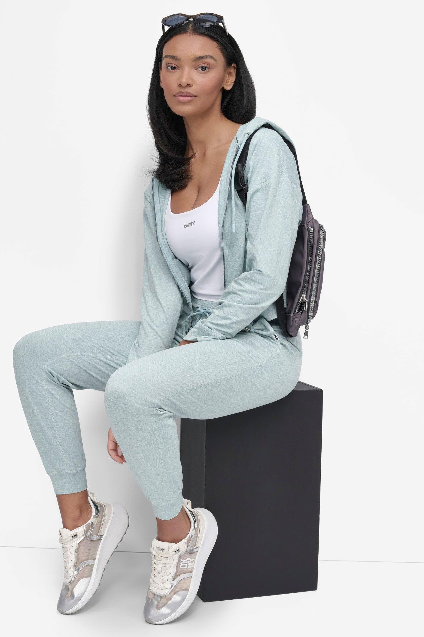 CROPPED SPACE DYED HOODIE Product Image