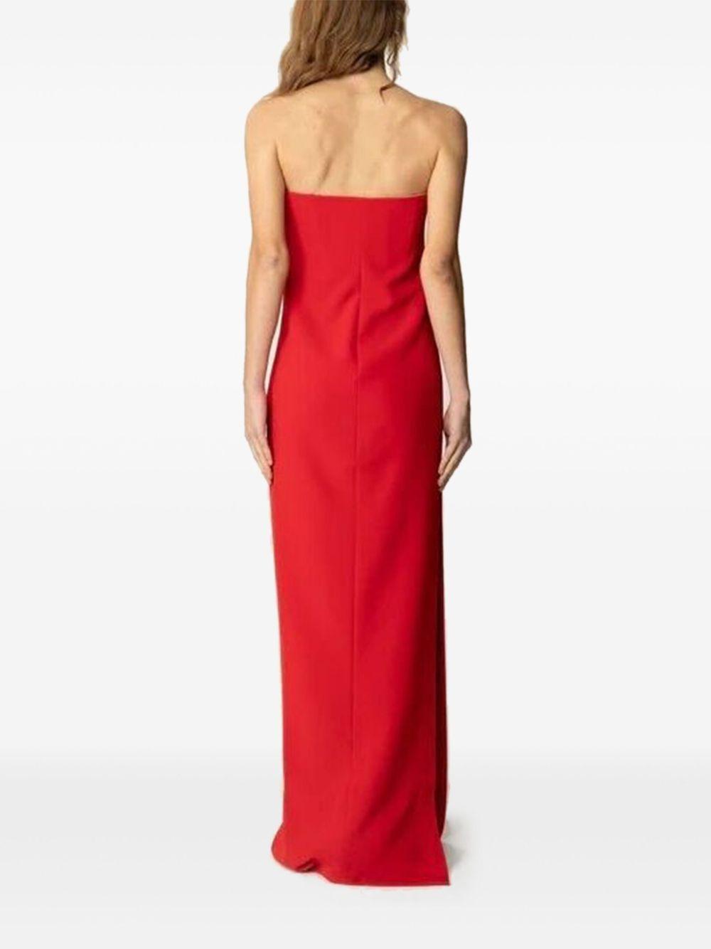 strapless side-split maxi dress Product Image