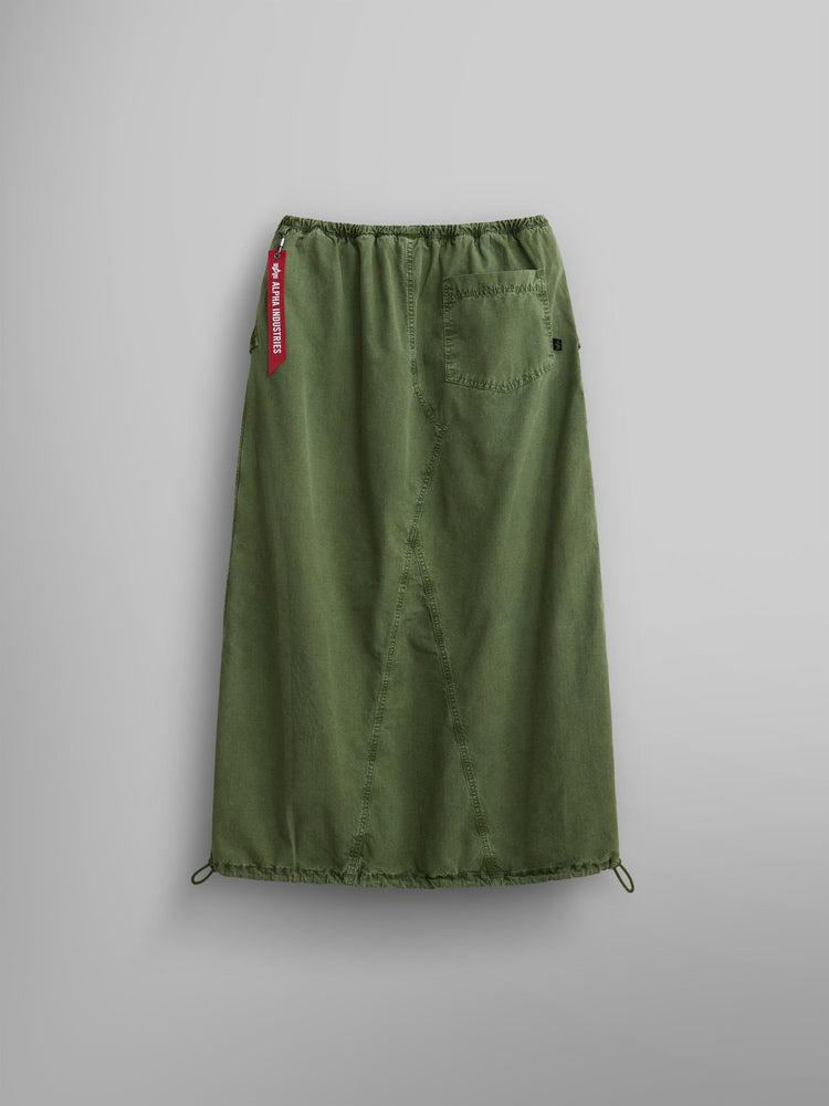 WOMEN'S DRAWCORD SKIRT (SEASONAL) - OG-107 GREEN / S Product Image