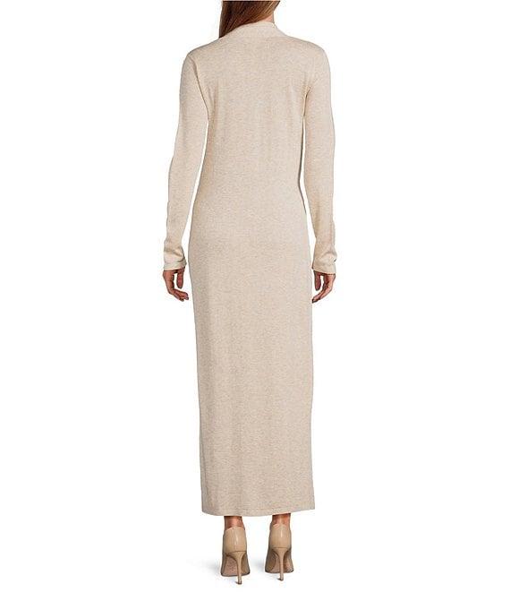 Antonio Melani Joselyn V-Neck Long Sleeve Scarf Maxi Dress Product Image