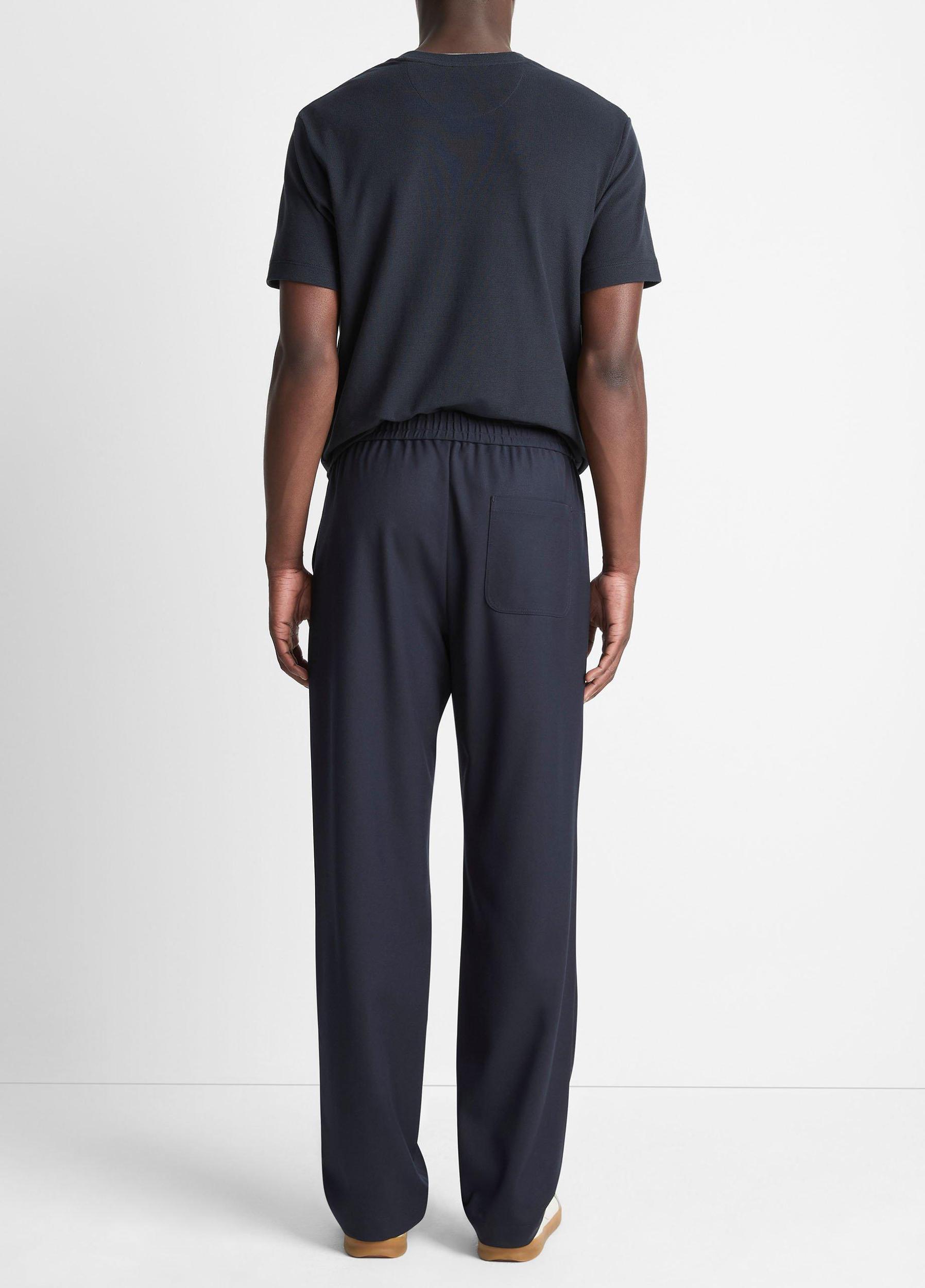 Louie Relaxed Wool-Blend Twill Pant Product Image