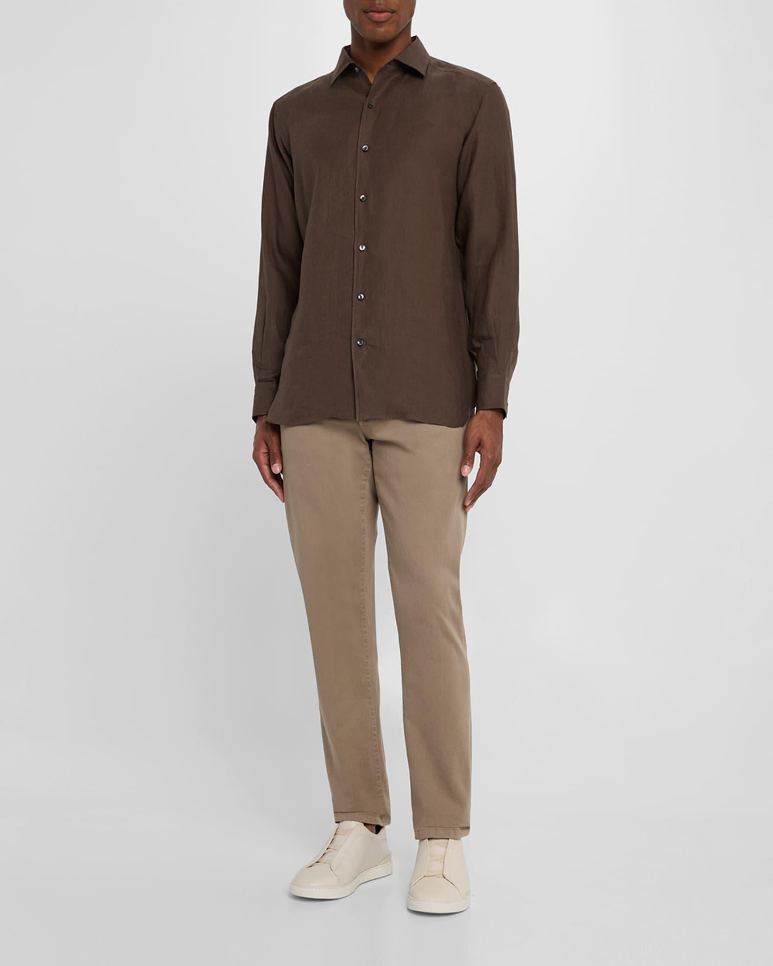 Men's Oasi Lino Sport Shirt Product Image