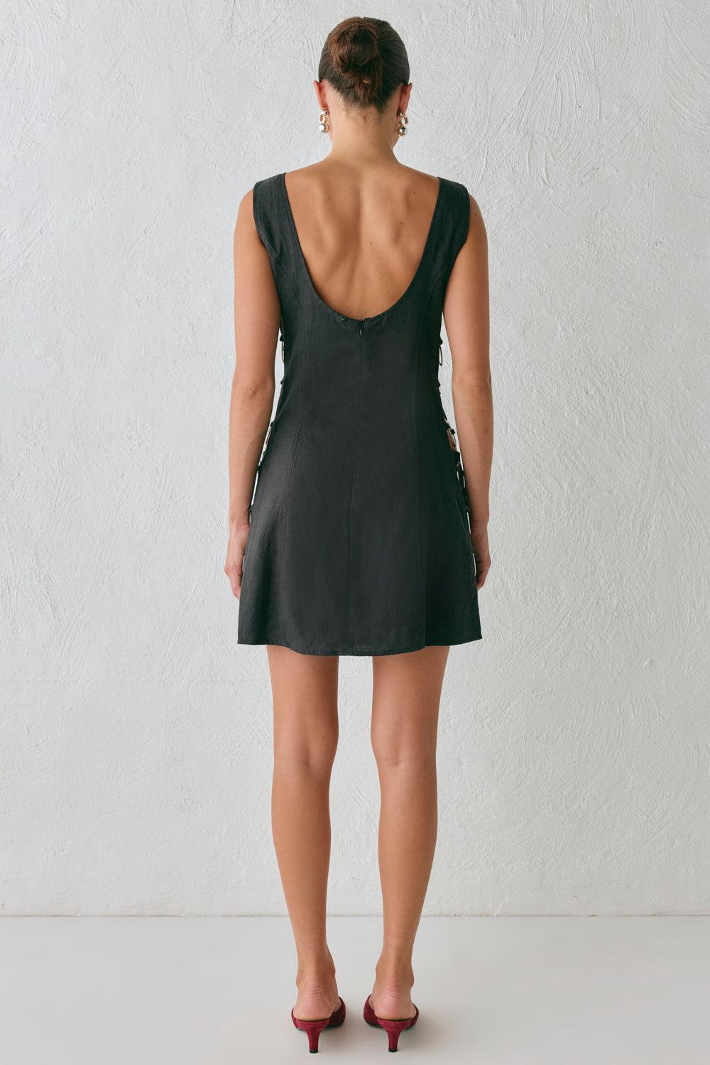 Discoteca Mini Dress Black Product Image