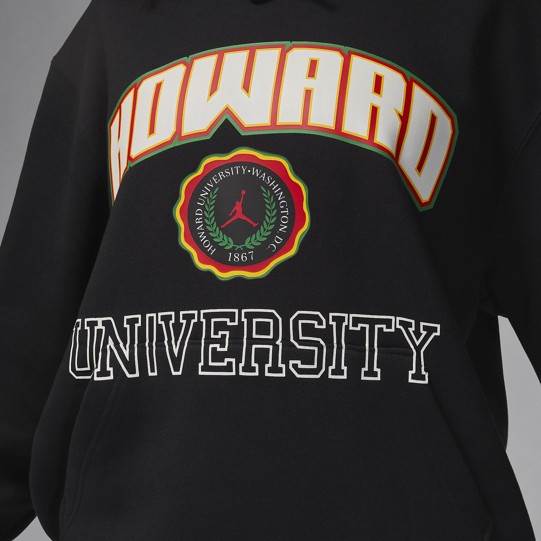 Jordan x Howard University Men's Fleece Pullover Hoodie Product Image