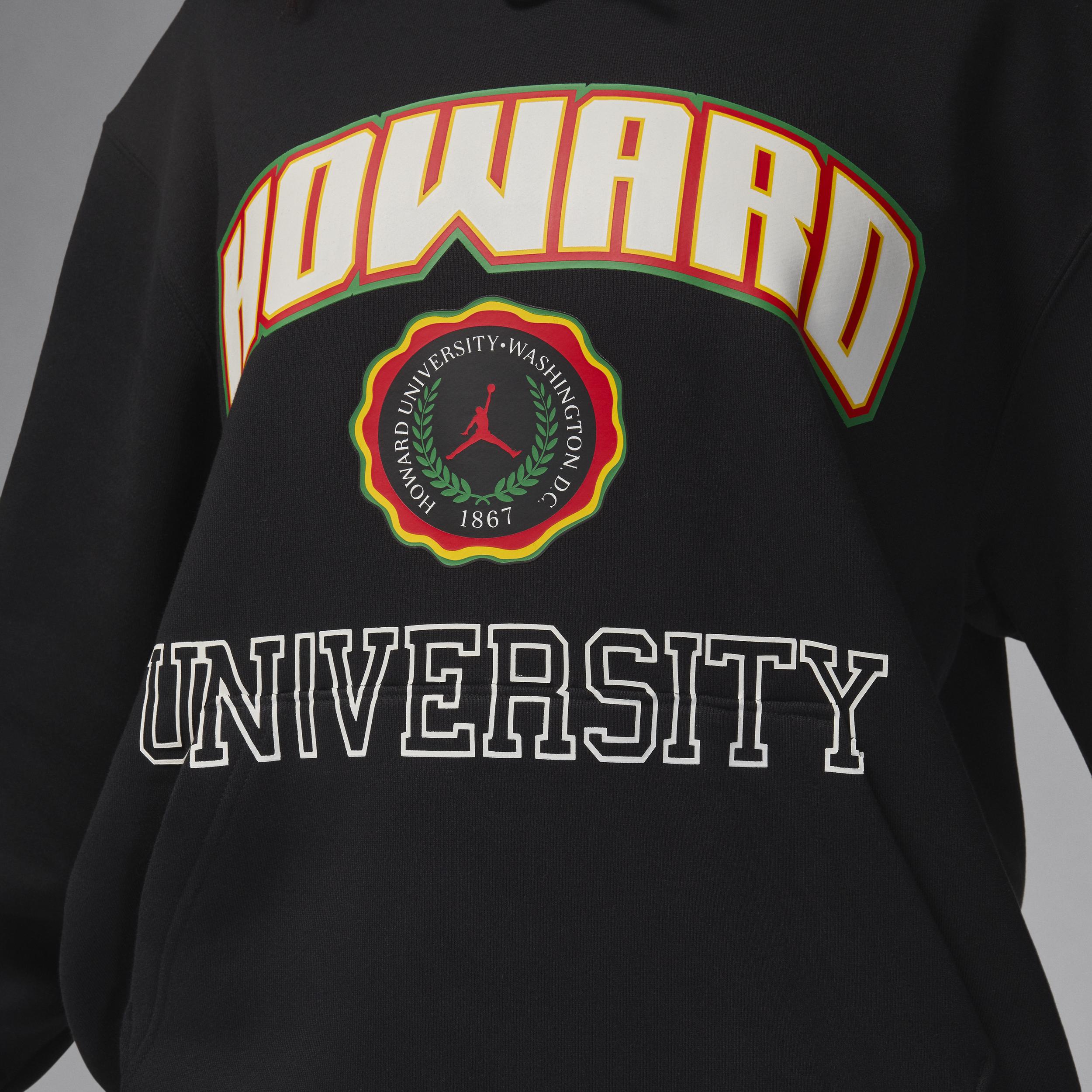 Jordan x Howard University Men's Fleece Pullover Hoodie Product Image