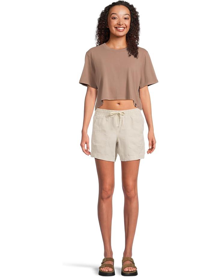 Harlan Cropped V-Neck Tee Product Image