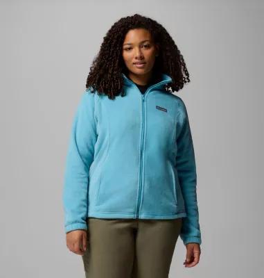 Columbia Womens Benton Springs Full Zip Fleece Jacket - Plus Size- Product Image
