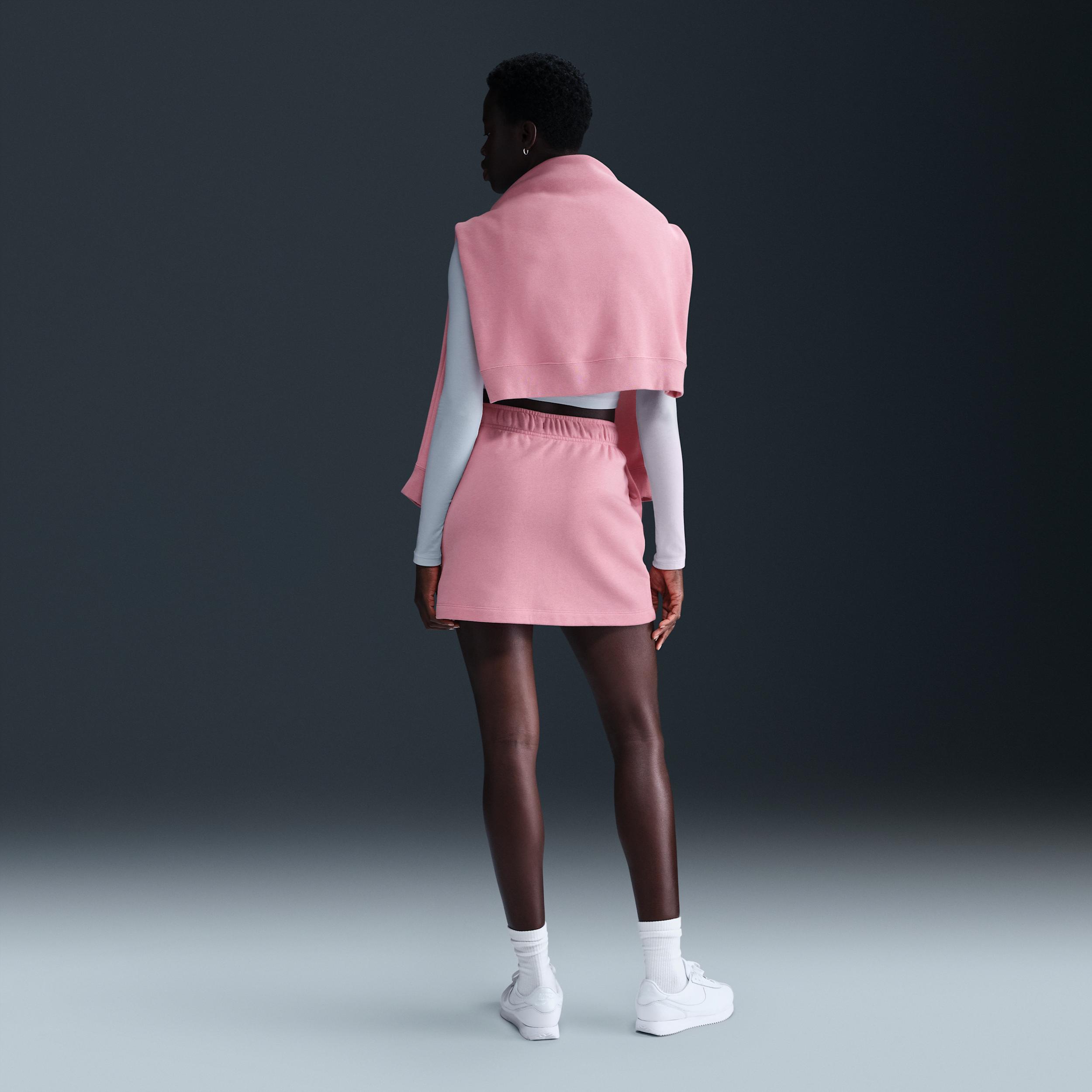 Womens Nike Sportswear Club Fleece Mid-Rise Skirt | HV2344-699 Product Image