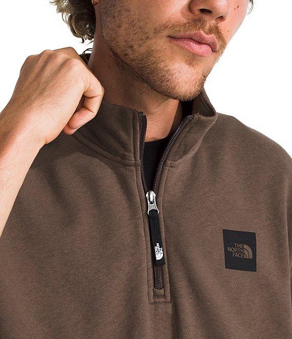 The North Face Box Half Dome Long Sleeve Quarter Zip Pullover Product Image