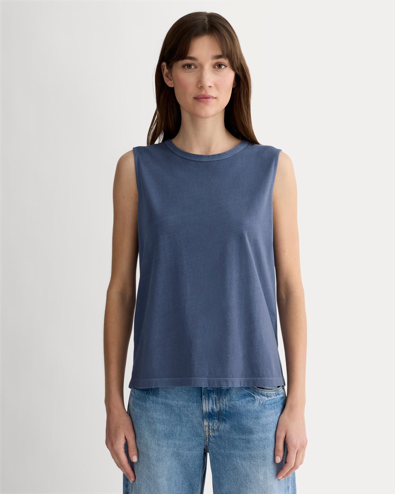 Womens Boyfriend Tank in Essential Cotton by Everlane Product Image