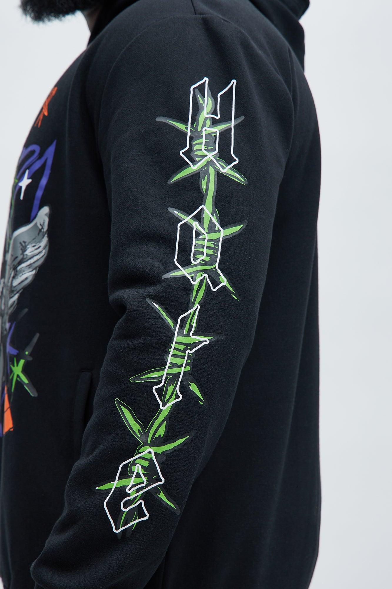 Love The Hate Hoodie - Black Product Image