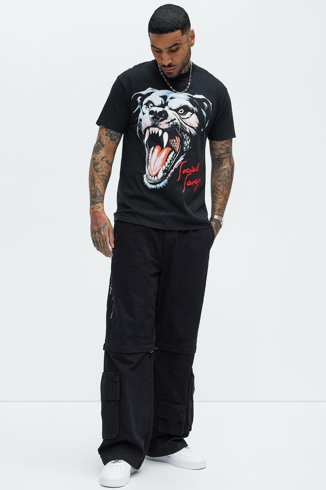 Social Revenge Short Sleeve Tee - Black Product Image