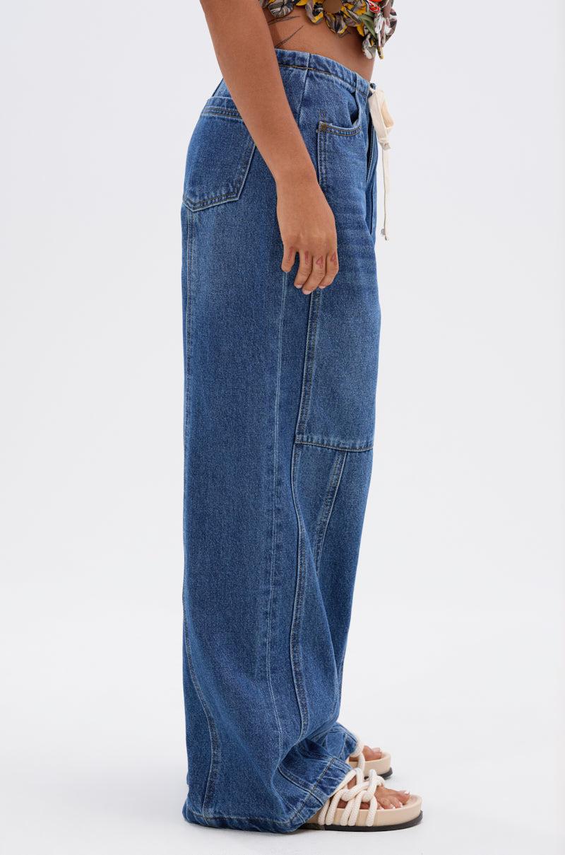 NOW AND LATER DENIM PANT Product Image