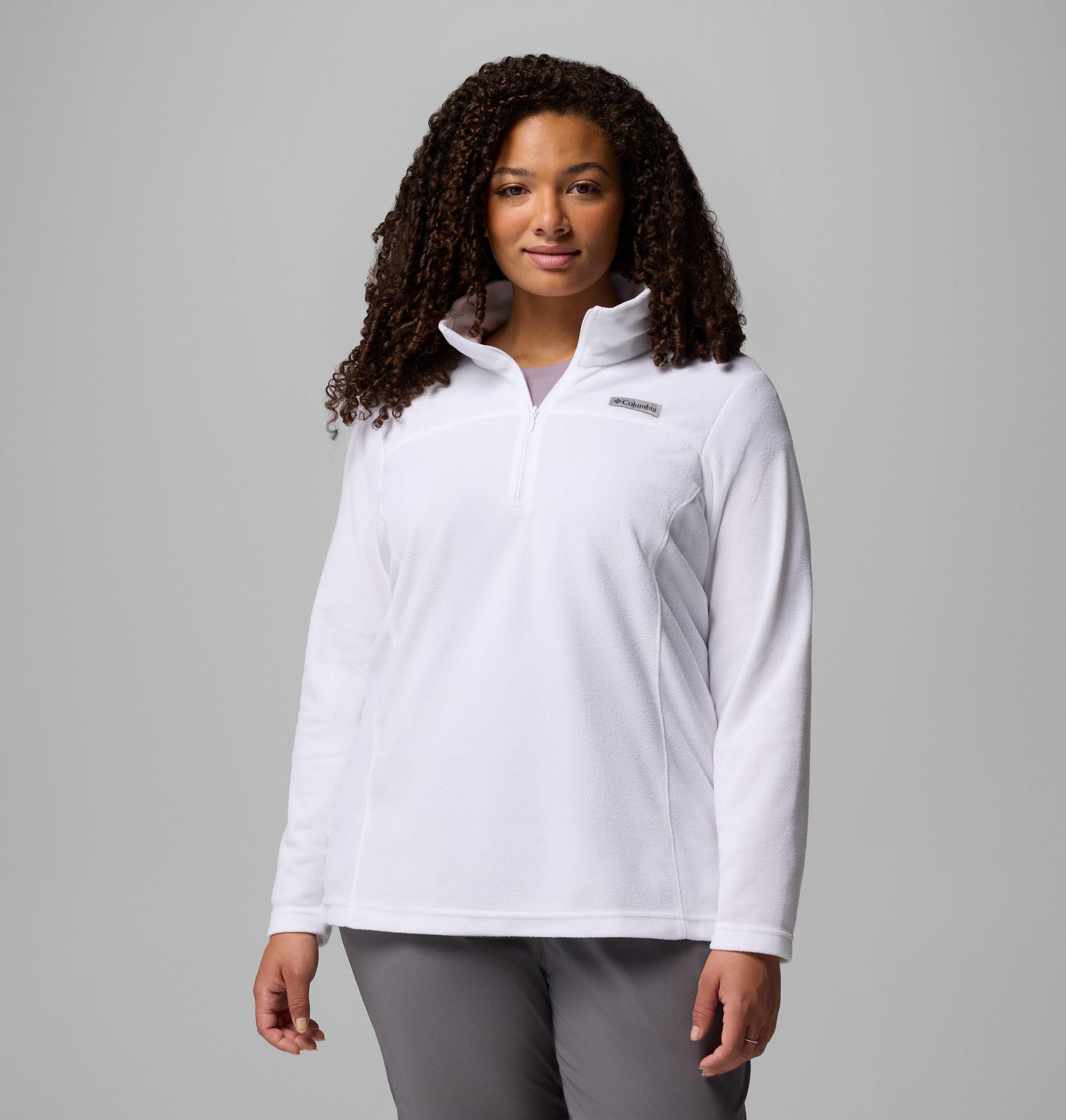 Columbia Womens Lake Aloha Half Zip Fleece Pullover - Plus Size- Product Image