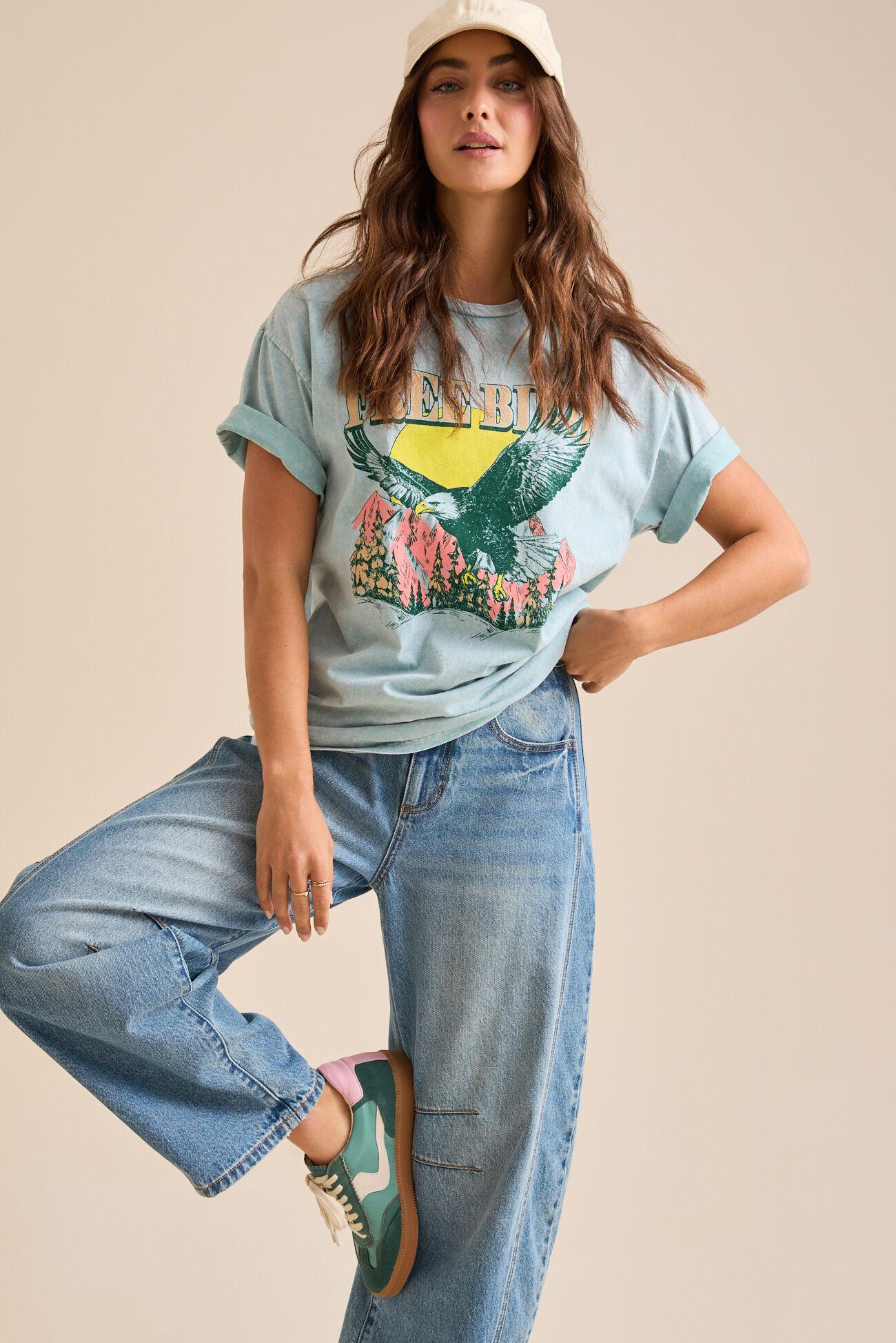 Free Bird Graphic Tee Product Image