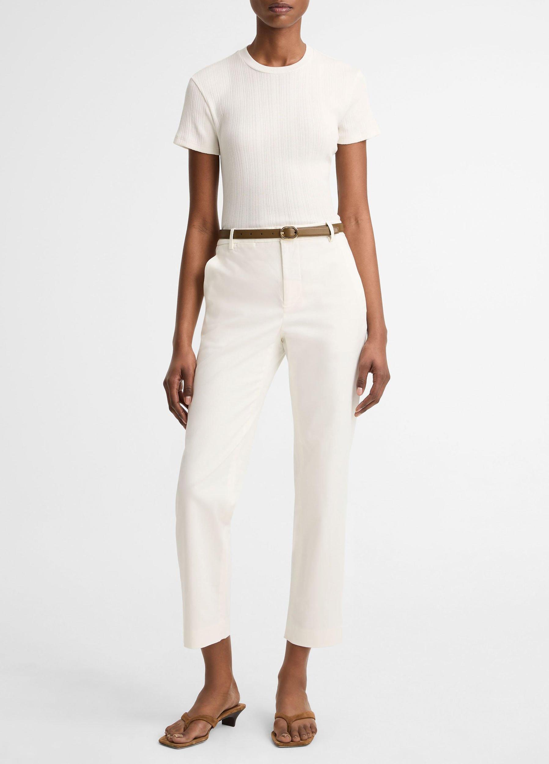 Mid-Rise Italian Stretch-Cotton Chino Pant Product Image