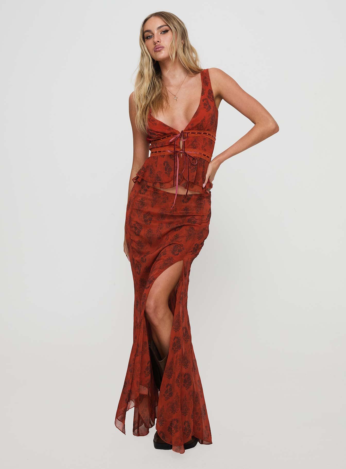 Nikolise Top Red Product Image