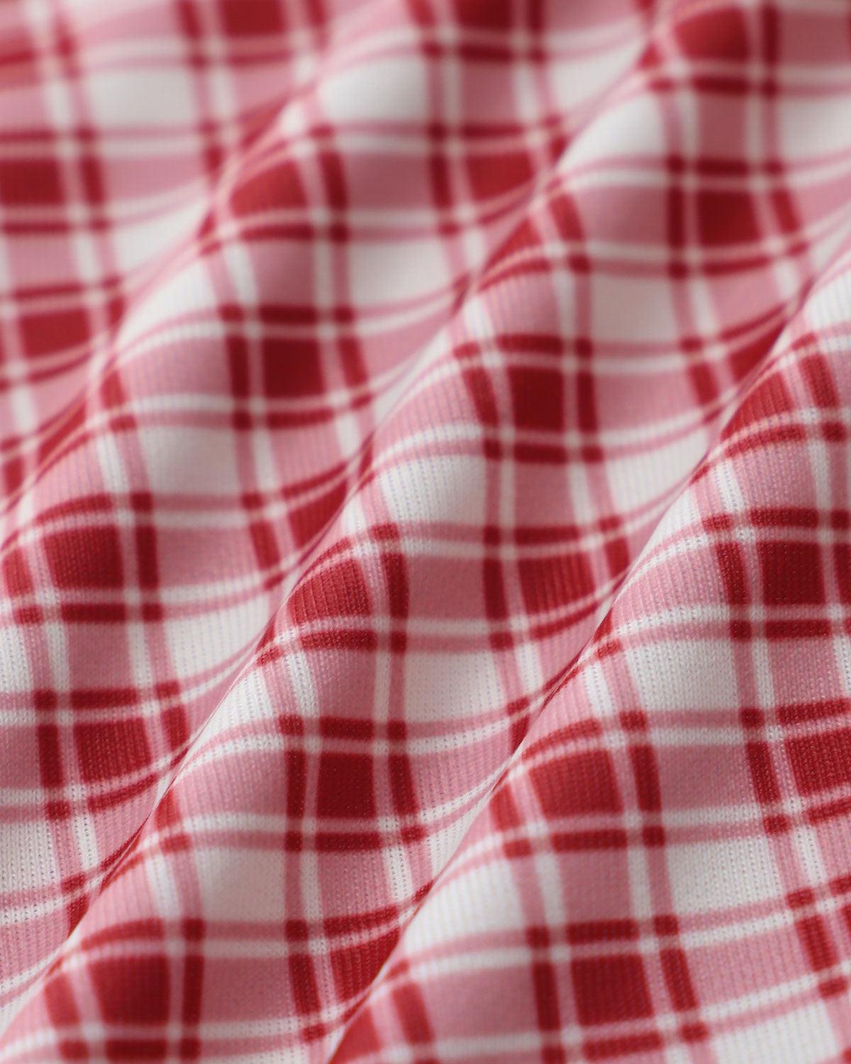 Red Plaid Underwire Bikini Set Product Image