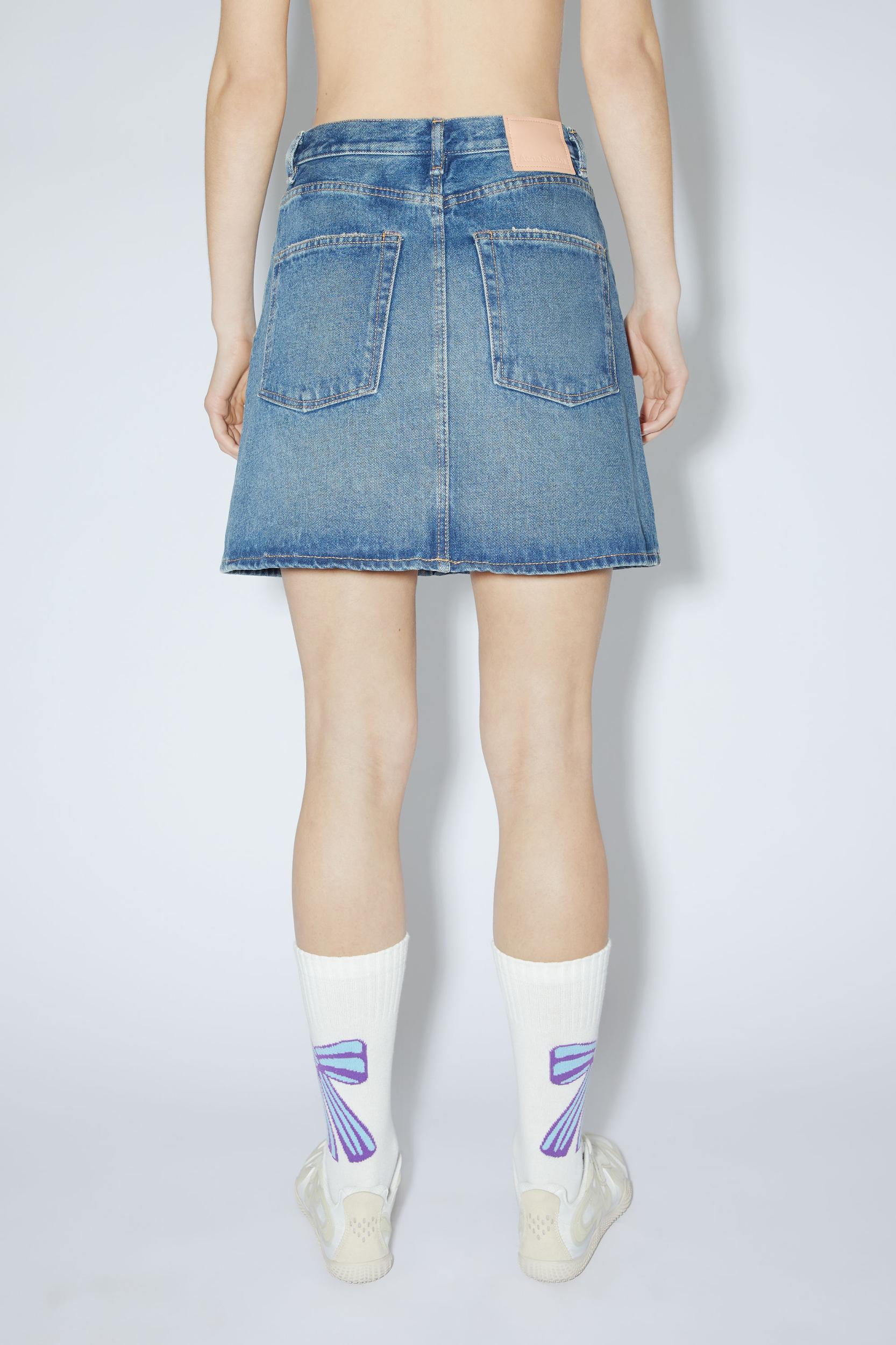Denim mini skirt Product Image