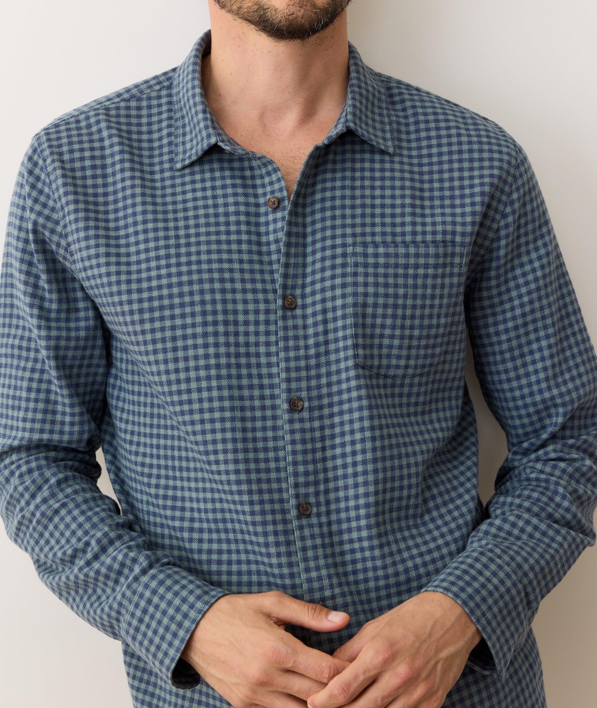 Stretch Selvage Long Sleeve Shirt Product Image