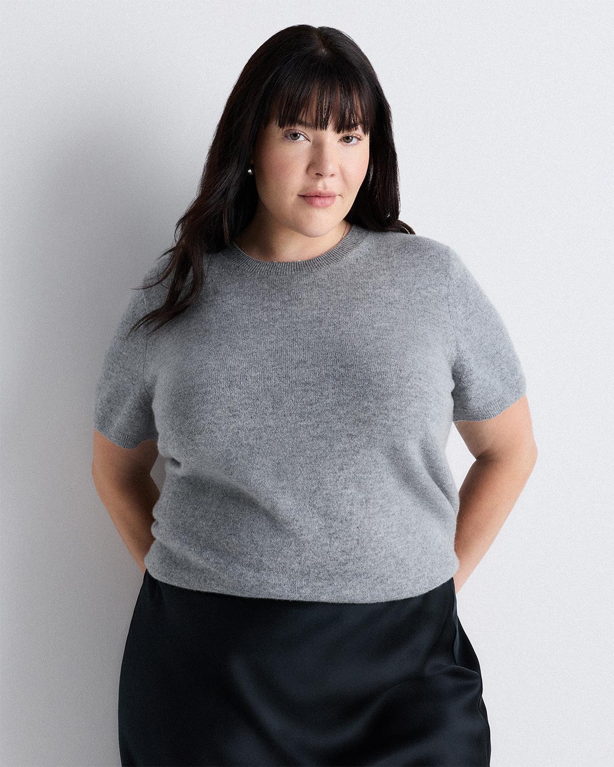 Quince | Women's Mongolian Cashmere T-Shirt Product Image