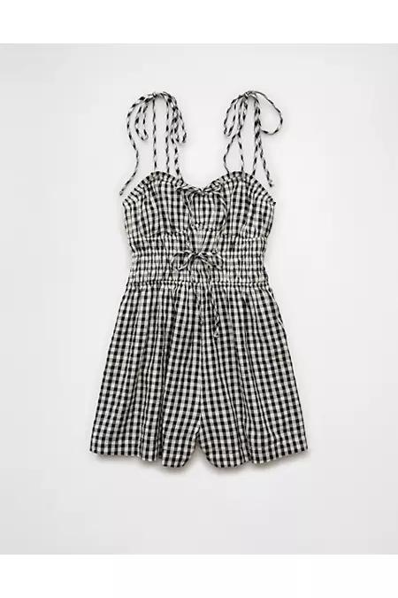 AE Sweetheart Bow Romper Womens Product Image