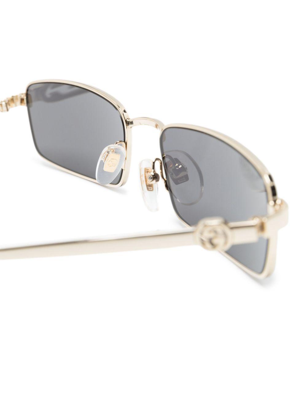 rectangle-frame sunglasses Product Image