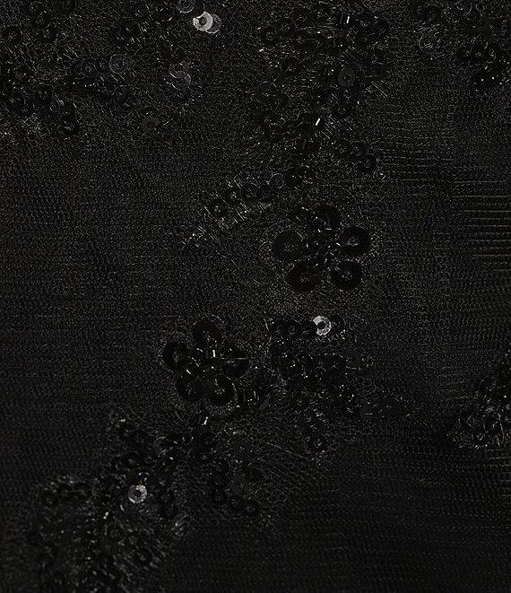 GB Mermaid Beaded Applique Lace Back Gown Product Image