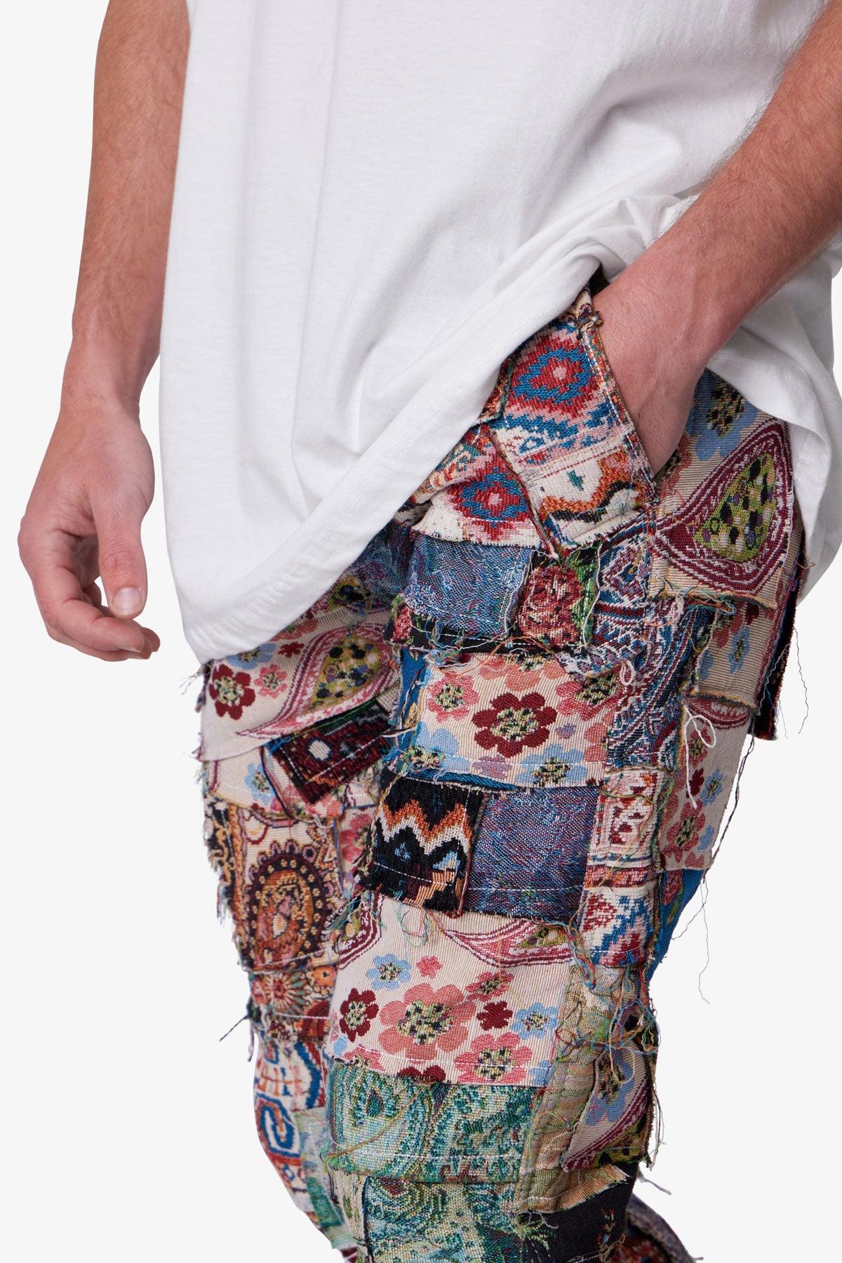 Paneled Blanket Pants - Multi Male Product Image