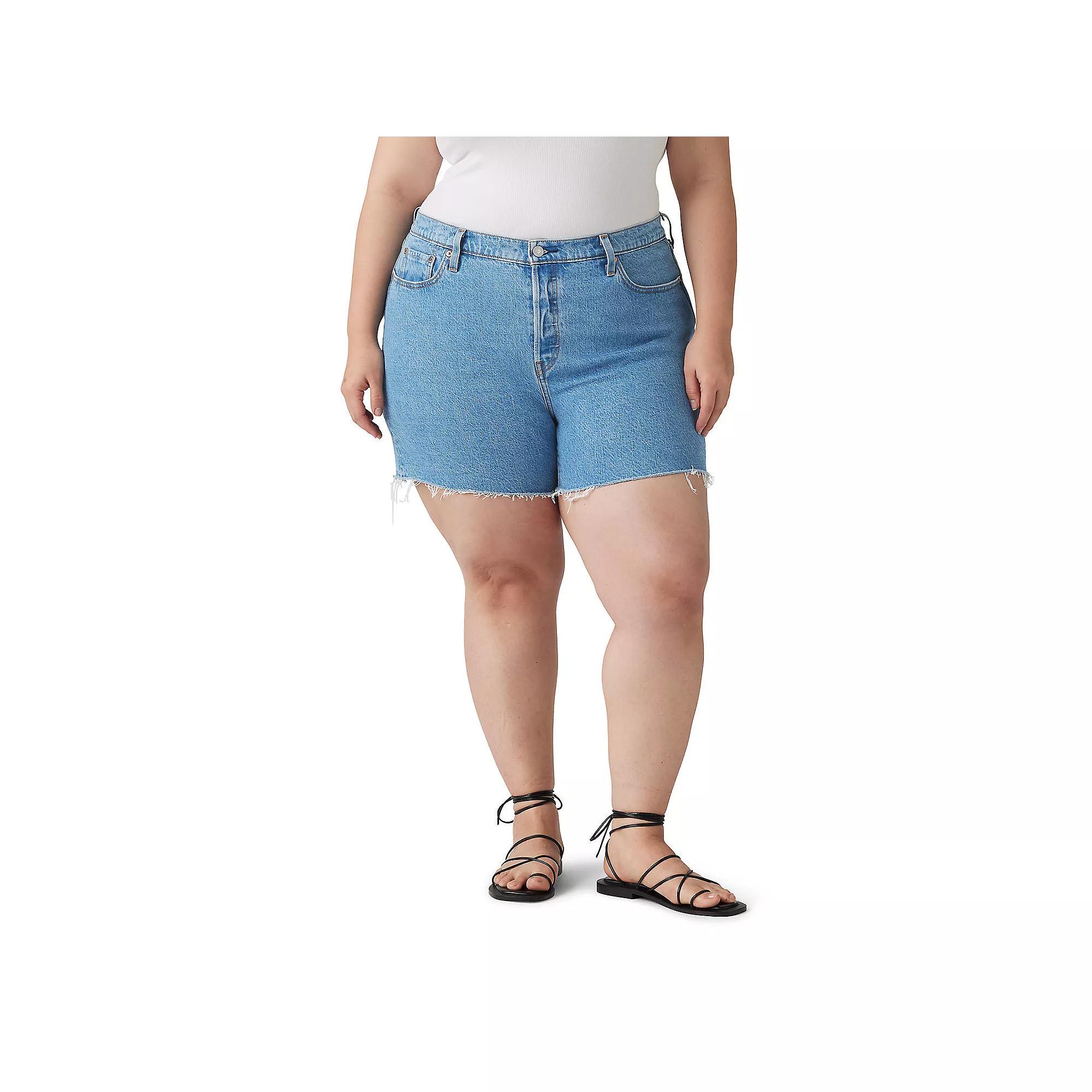 Plus Size Levi's 501® Original Jean Shorts, Women's, Size: 18 W, Multiple Choice Product Image